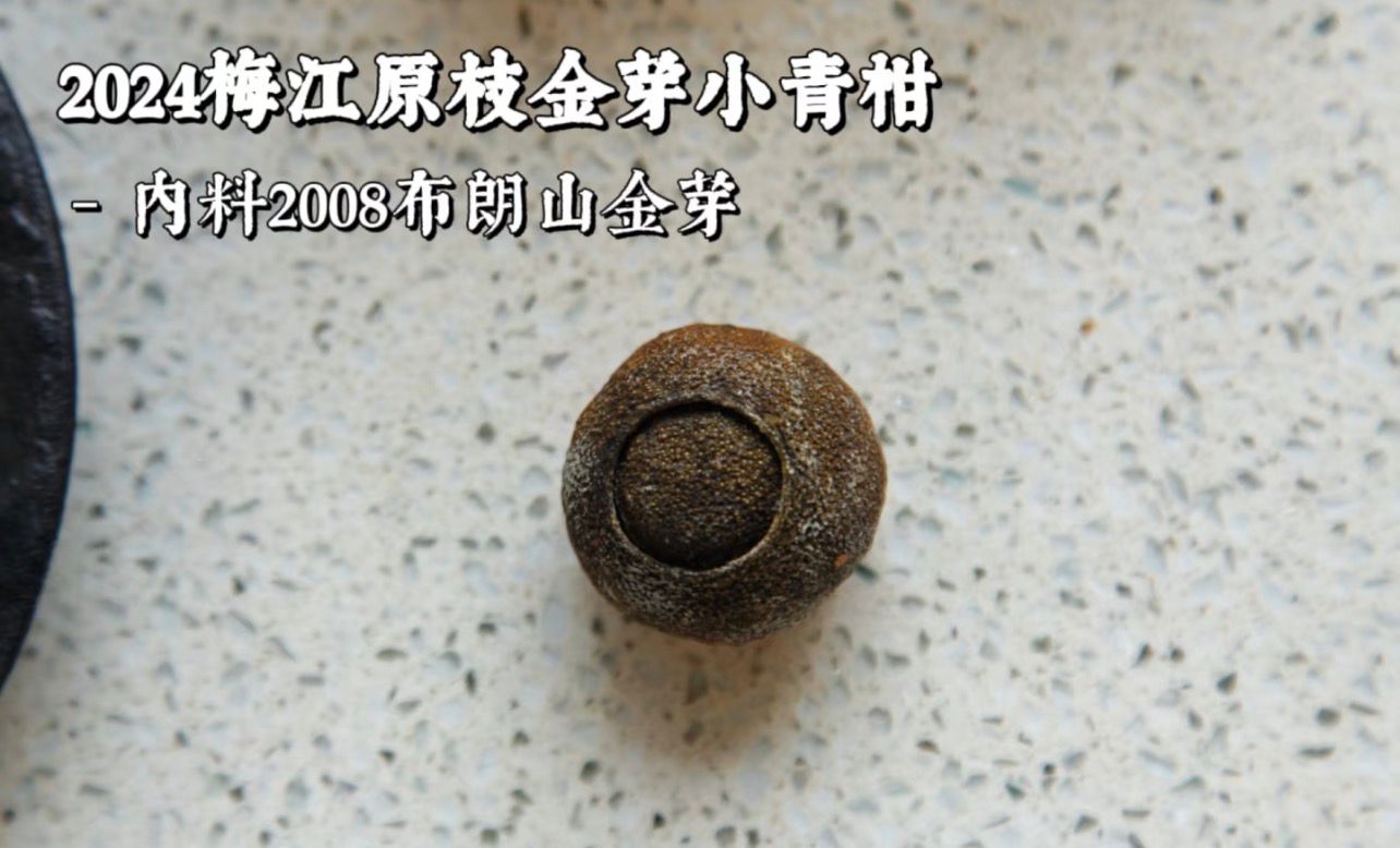 頂級梅江原枝陳皮金芽小青柑